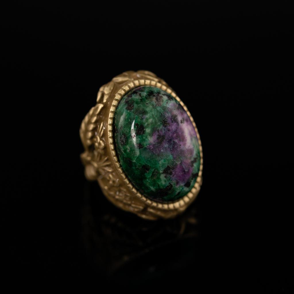 Medieval Copper Alloy Ring, Retro Court Style, High Sense Female Designer Temperament, New Ring