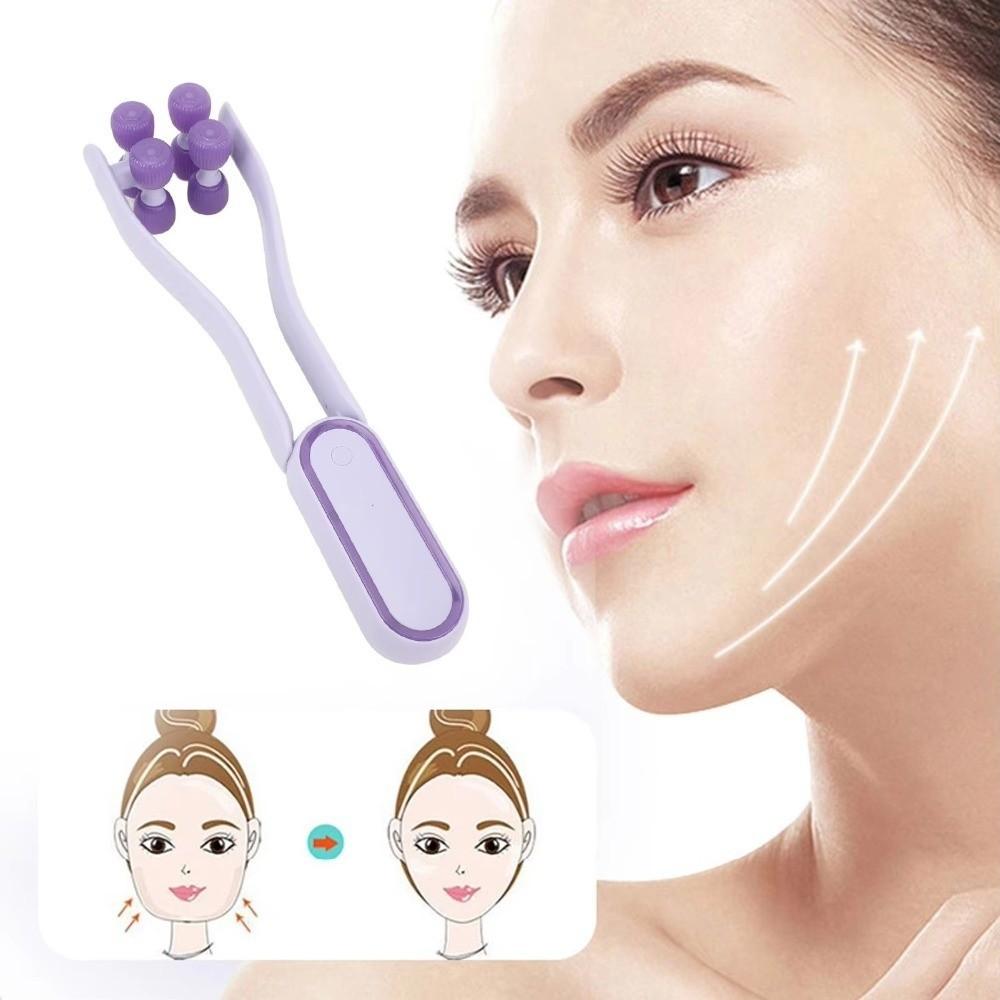 Relaxing Lifting Rolling Face Massager V Shape Manual Face Massager  Daily Skincare