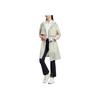 New FILA Trench Coat Women's Hyacinth Bean Gray A11W335710F-BG