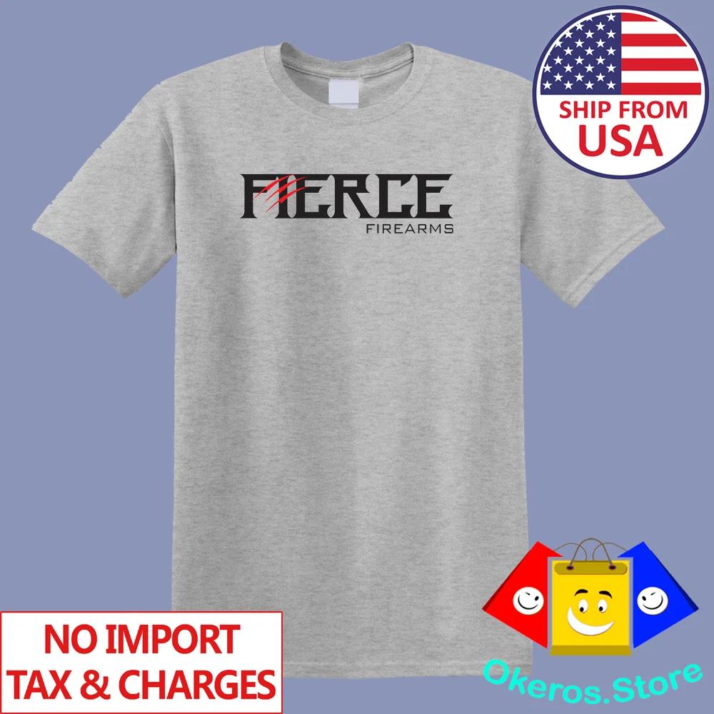 Fierce Firearms Men s Grey Size S to 3XL S