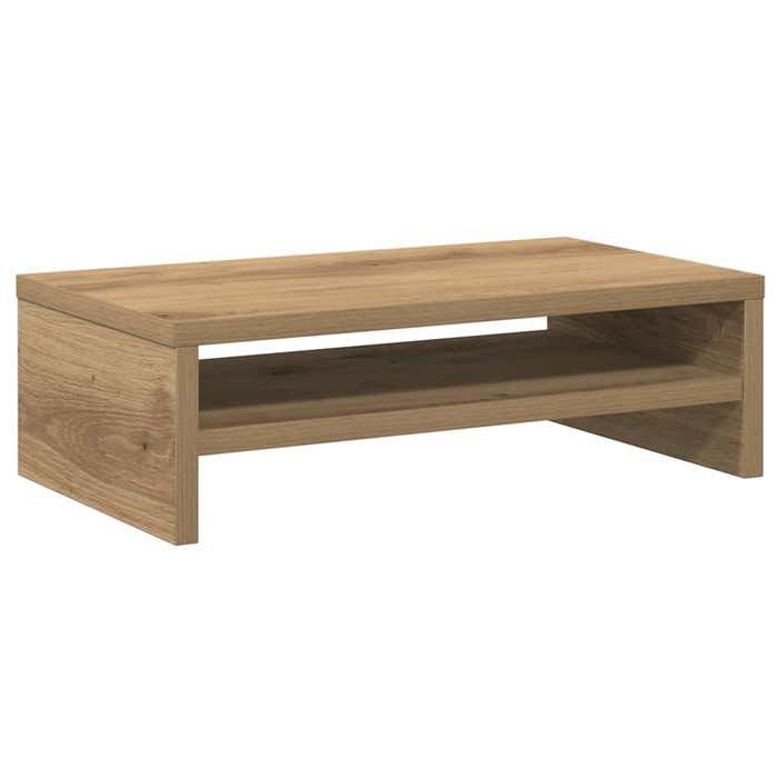 VidaXL Monitor Stand Artisan Oak 42x24x13 Cm Engineered Wood, Computer Stand, Keyboard Stand, Stand of 855797