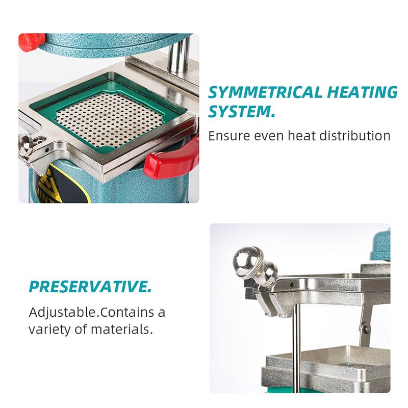 Dental Lab Vacuum Forming Molding Machine 110V 220V 1000W Oral Material Making Tool Dental Tool Model Heat Teeth