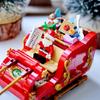 LEGO Christmas Santa's Sleigh Toy Present Birthday Block Decoration Boys Girls Children 9 Years Old 10 Years Old 11 Years Old Elementary School Studen