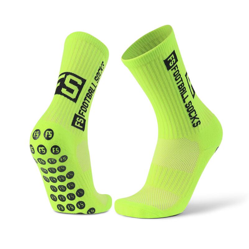 Ayoub Men's Anti-Slip Football Socks 3-Pack