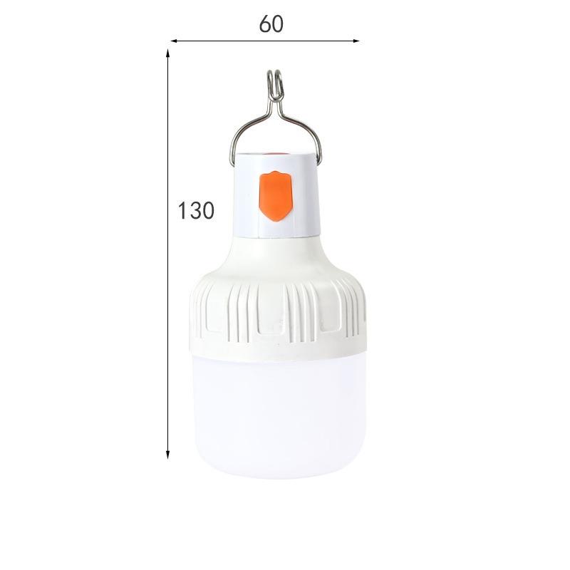 USB Multifunctional Rechargeable Light Bulb Outdoor Wireless Night Market Stall Light Household Power Outage LED Emergency Bulb