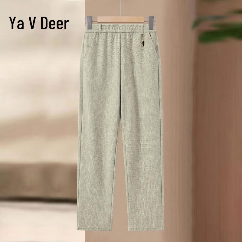 Yalu Women s High-Waist Straight-Leg Casual Pants 5XL