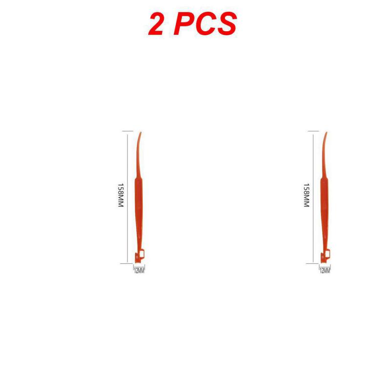 2/4/6PCS Kitchen Accessories Durable Material Convenient Popular Actual Highest Rated Plastic Orange Peeler With Handle