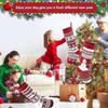 2 Pack Knit Christmas Stockings, For Family Holiday Xmas Tree Decor