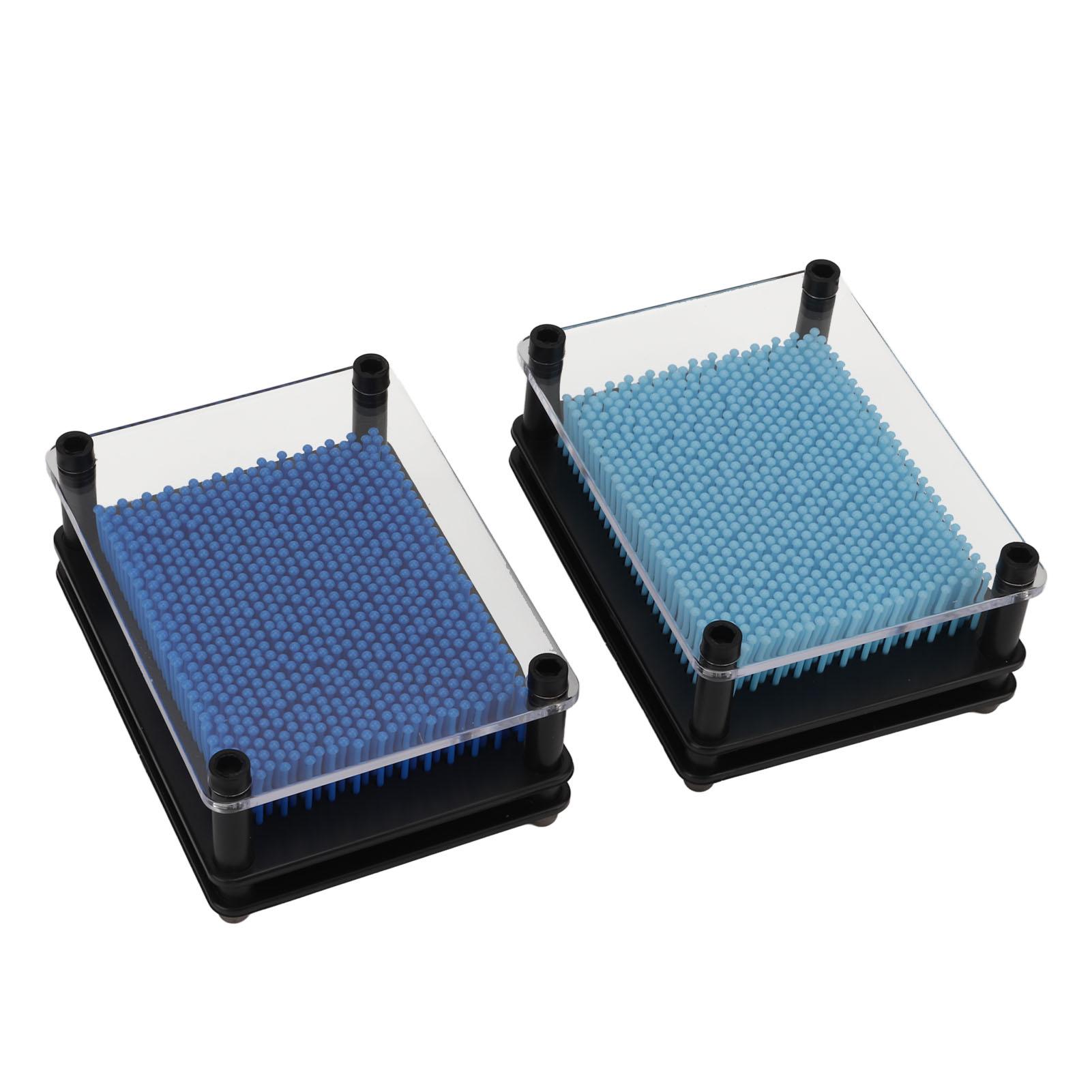 

2 шт. 3D игрушки для творчества, распаковка, прочная рама, интересная, прочная, новаторская, синяя булавка для офиса