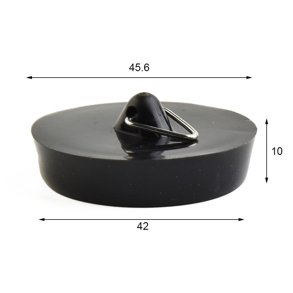 Rubber Drain Stopper 45.6mm Diameter Sink Plug Replacement For Bathtub Kitchen Sink Bathroom Laundry Sinks Replacement Accessory
