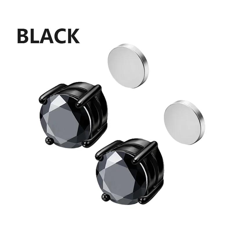 2 Pezzi Clip per Orecchie Magnetiche Orecchini a Bottone Senza Foratura Magnete Forte Finto Piercing Gioielli per Donna Uomo Clip per Orecchie per Bambini Ragazze