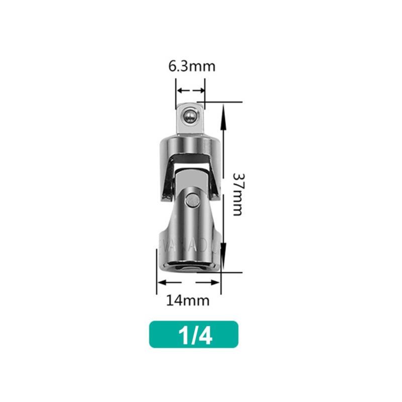 1PC/3PCS Universal Joint Set Ratchet Angle Extension Bar Socket Adapter Manual And Pneumatic Bendable Adapter Socket Tools NEW