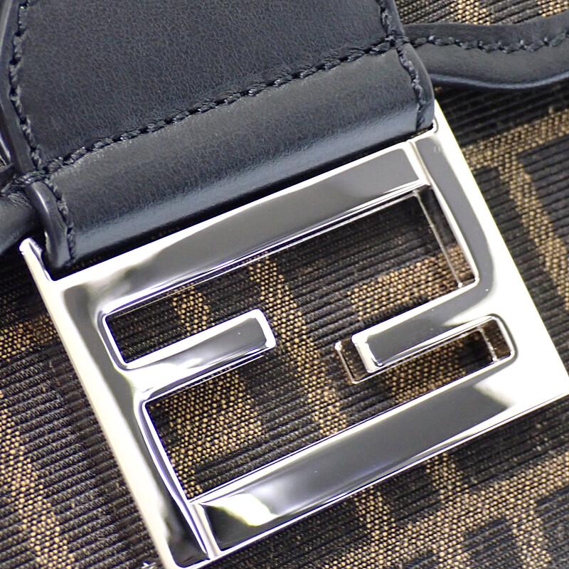 FENDI  7VA649ALWKF0L3T Shoulder Bag Brown/black leather Women