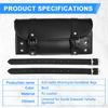 Universal PU Leather Motorcycle Side Saddle Bag Hanging Bag Plastic Quick Release Buckle Tool