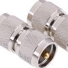 1X N Male Plug To Uhf Pl-259 Pl259 Male Straight Radio Rf Adapter Connector