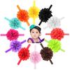 Kids Baby Headwear Hollow Lace Flower Headband Elastic Hair Band Accessories