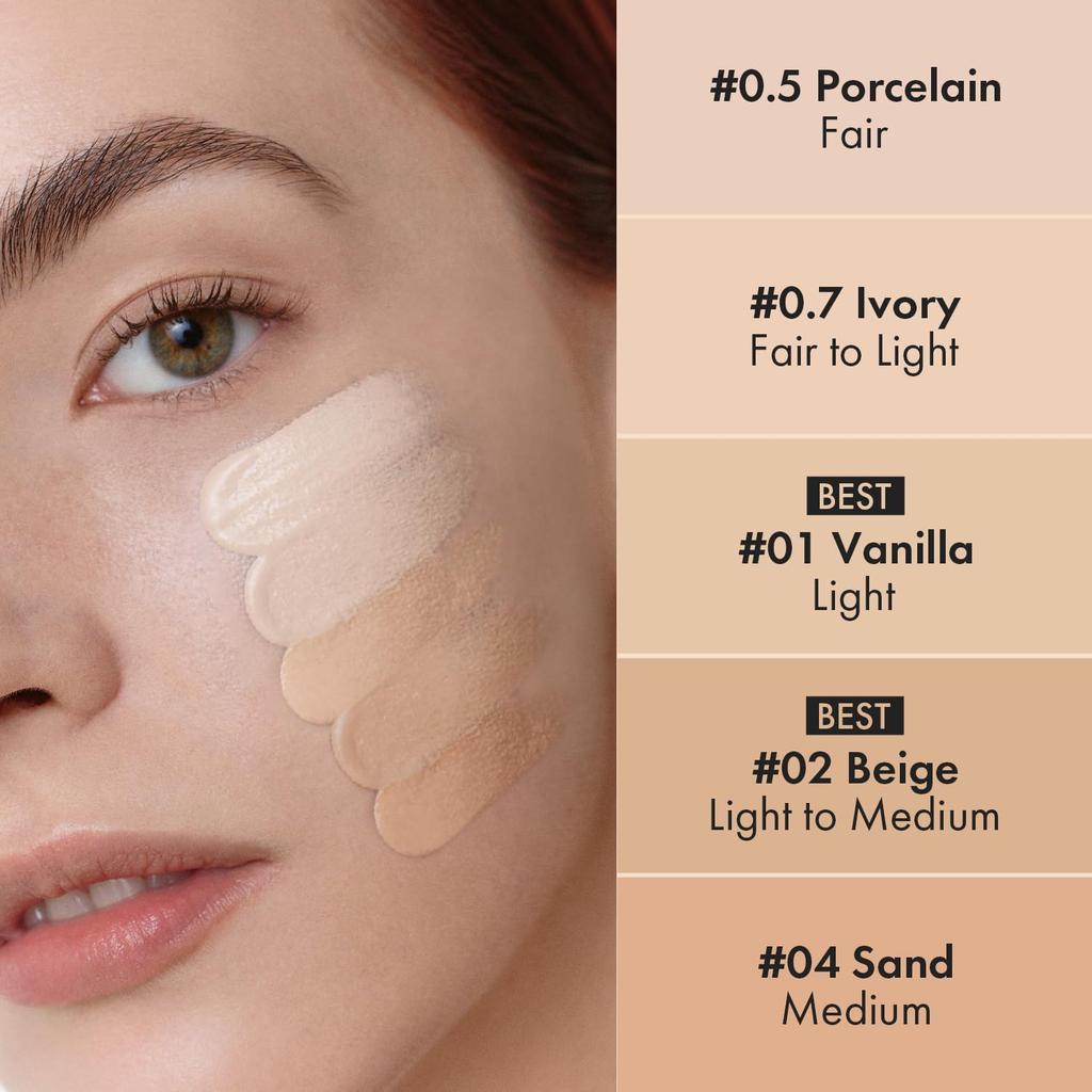 AK AEKYUNG LUNA Tip Concealer Skin Cover Korean Cosmetic Tip Concealer Size Polyurethane Long-Lasting 7.5g 0.5