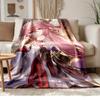 Genshin Impact Soft and comfortable flannel Suitable for sofas living rooms outdoor camping travel and also makes a great anniversary gift
