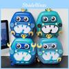 Cute Eggshell Backpack With Robot Print Design For Kindergarten