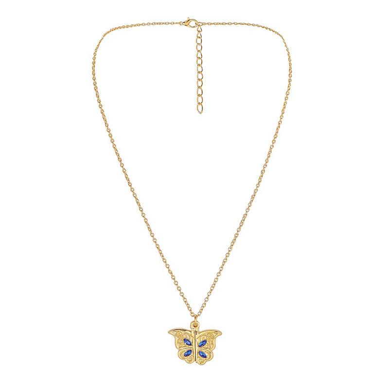 CXILIN Necklace Mothers Day Butterfly Pendant Fashion Simple Lady CXILIN Necklace Mothers Day Butterfly Pendant Fashion Simple Lady