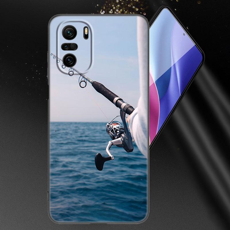 Hunter Man Fishing Dog Phone Case For Xiaomi Mi POCO X3 NFC GT M4 M3 12 11T 10T Pro A3 11 Lite NE 5G 12X 11i F3 Soft Black Cover
