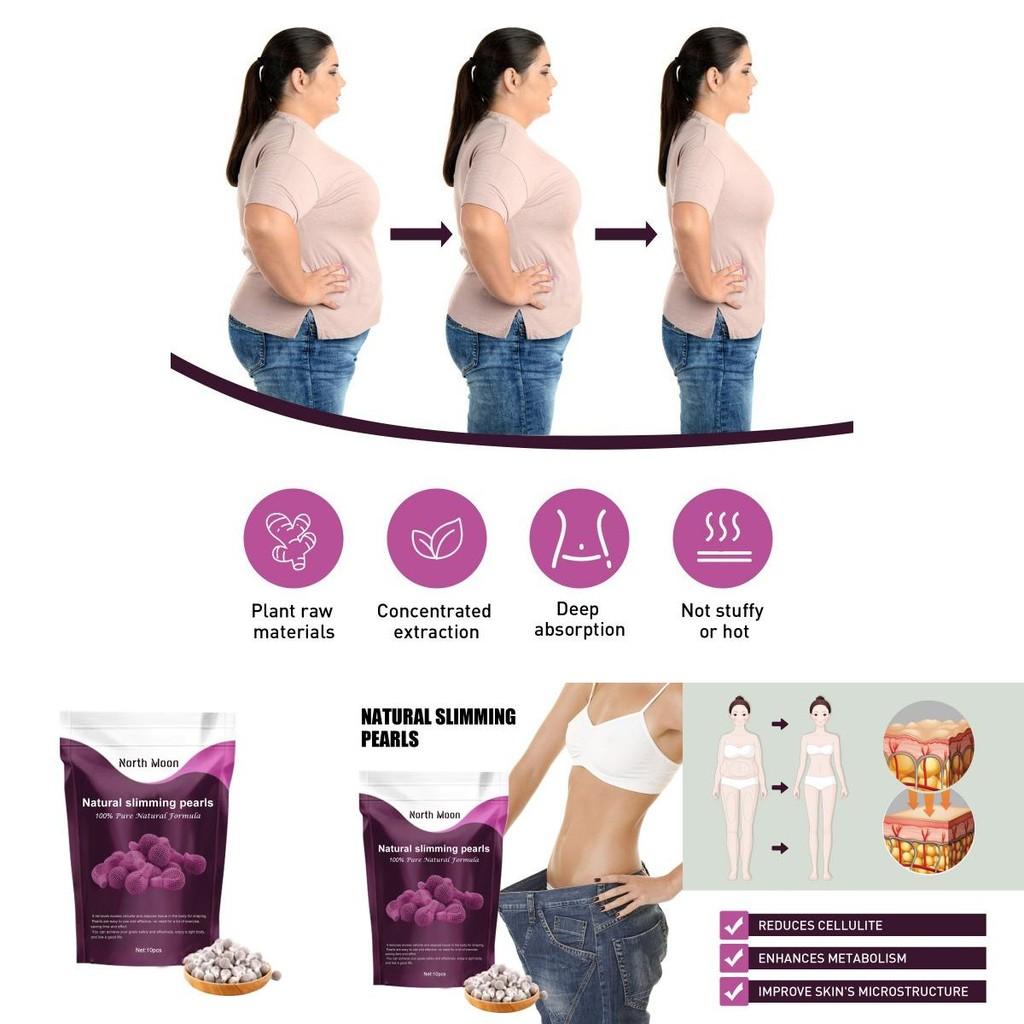 North Moon Slimming Pearl Body Firming Moisturizing Skin Care Capsules For All Skin Types