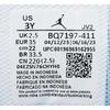 Air Jordan Sky Jordan 1 PS Modrý odtieň Detské tenisky Biela Ľadovo modrá BQ7197-411