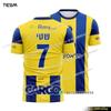 Camisa TESM Masculina 3D HD Impressa Respirável Manga Curta Pai-Filho Fã Futebol & Corrida