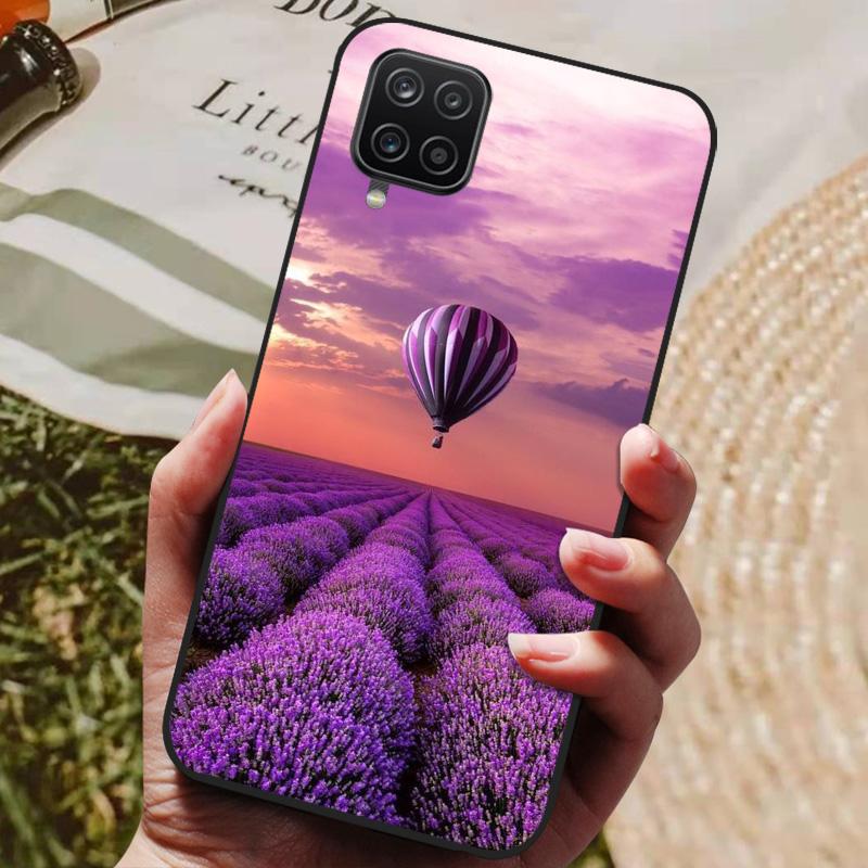 

Для Samsung Galaxy A12 Чохол Накладка на телефон Силіконова М яка задня кришка Для Samsung A12 Чохол Модний Кіт Бампер для Samsung A 12 Coque For Samsung A12