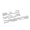 Car Logo Metal Modification BYD ATTO 3 Han Don Build Your Dream Letter Decoration Sticker for BYD Series Car Logo Tail Tag