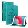 עבור אפל אייפד מיני (2019) (ידוע גם כ-iPad mini 5, iPad mini (דור 5)).כיסוי טאבלט מעור PU בעיצוב פרחוני מעודן