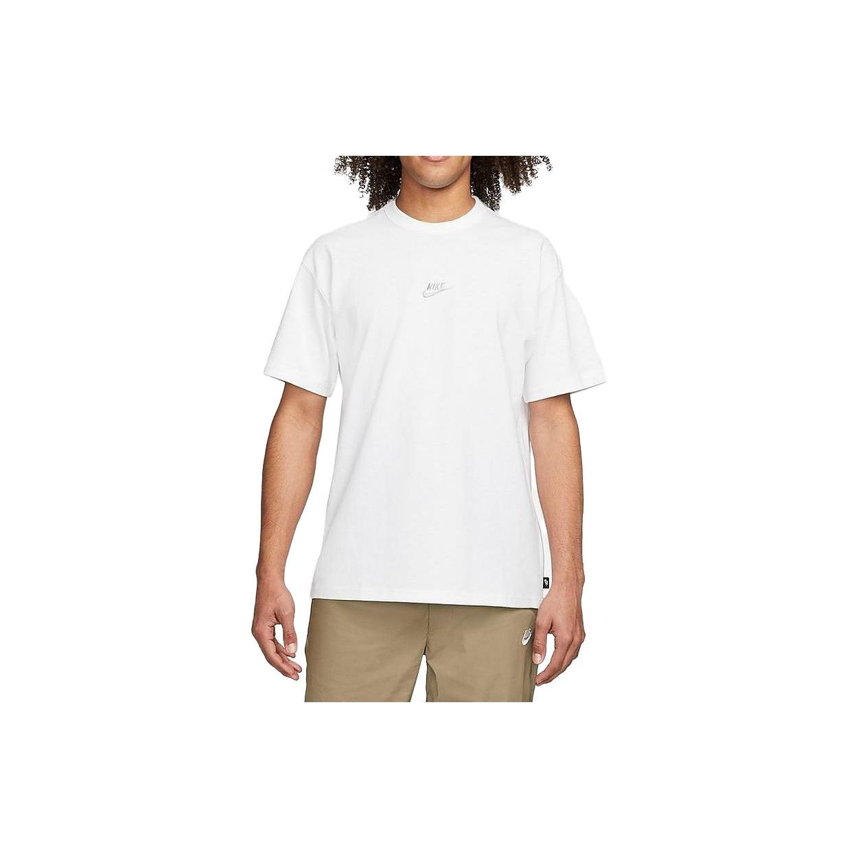 

Футболка Nike Sportswear Premium Essentials Белая мужская уличная одежда DO7392-100