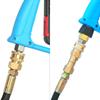 2Pcs Pressure Washer Adapter Quick Disconnect kits NPT 3/8 1/4Inch Stainless Steels Male and Female Quick connectors kits