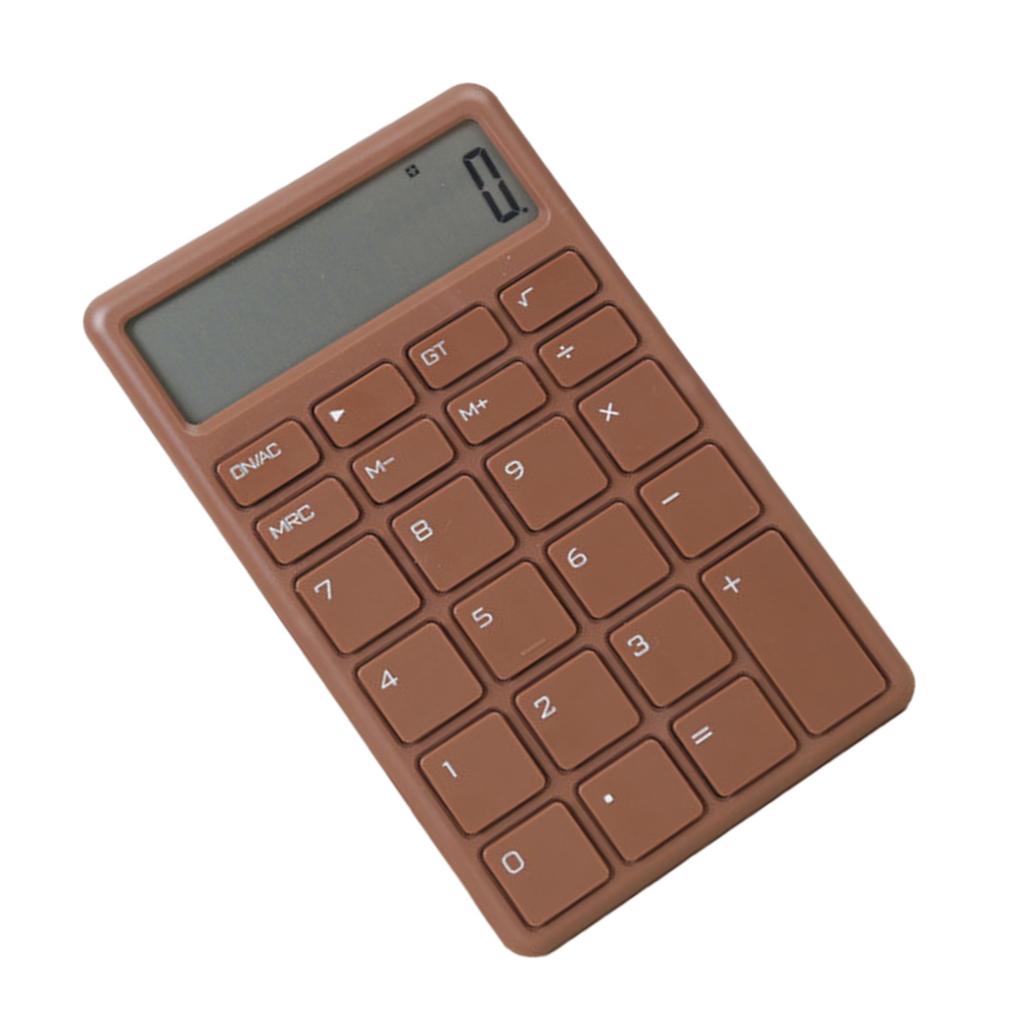 Mini Calculator Quiet LCD Display Prevent Slip Portable Small Calculator for Office Store Home