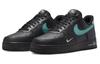 Nike Air Force 1 '07 Low Black Blue Lightning FD0654-001