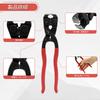 HOUSERAN CRV End Metal Cutting Removes Crimps and Removes and More Nippers, 20cm, Heavy-Duty Tool, Wires, Nails,