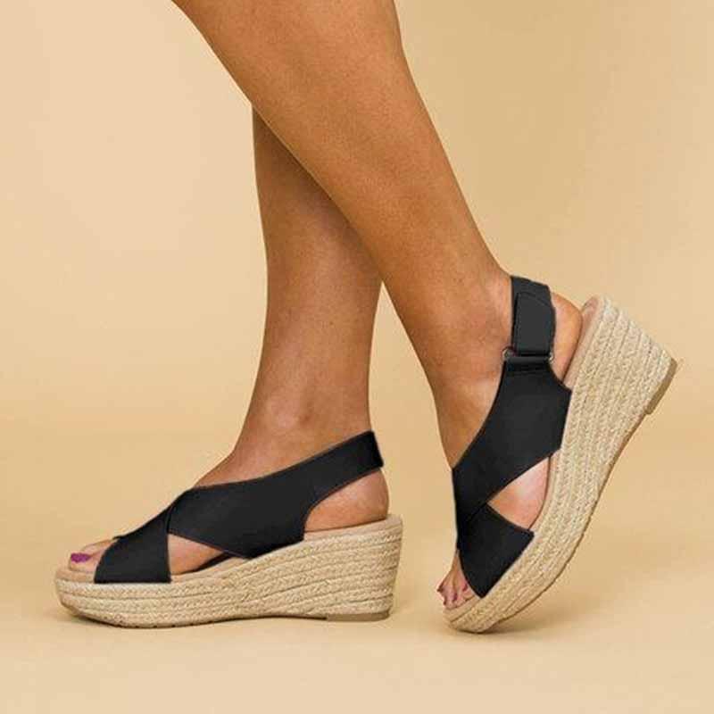 Elegant And Comfortable Women Summer Sandals Platforms Wedges For All-day Wear