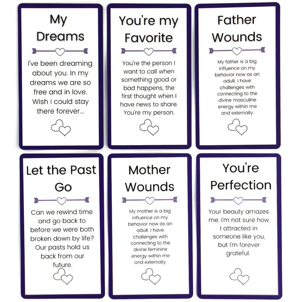 Das Keine Kommunikation Orakel Liebesbotschaften Beziehung 54 Karten Deck 10,3*6cm