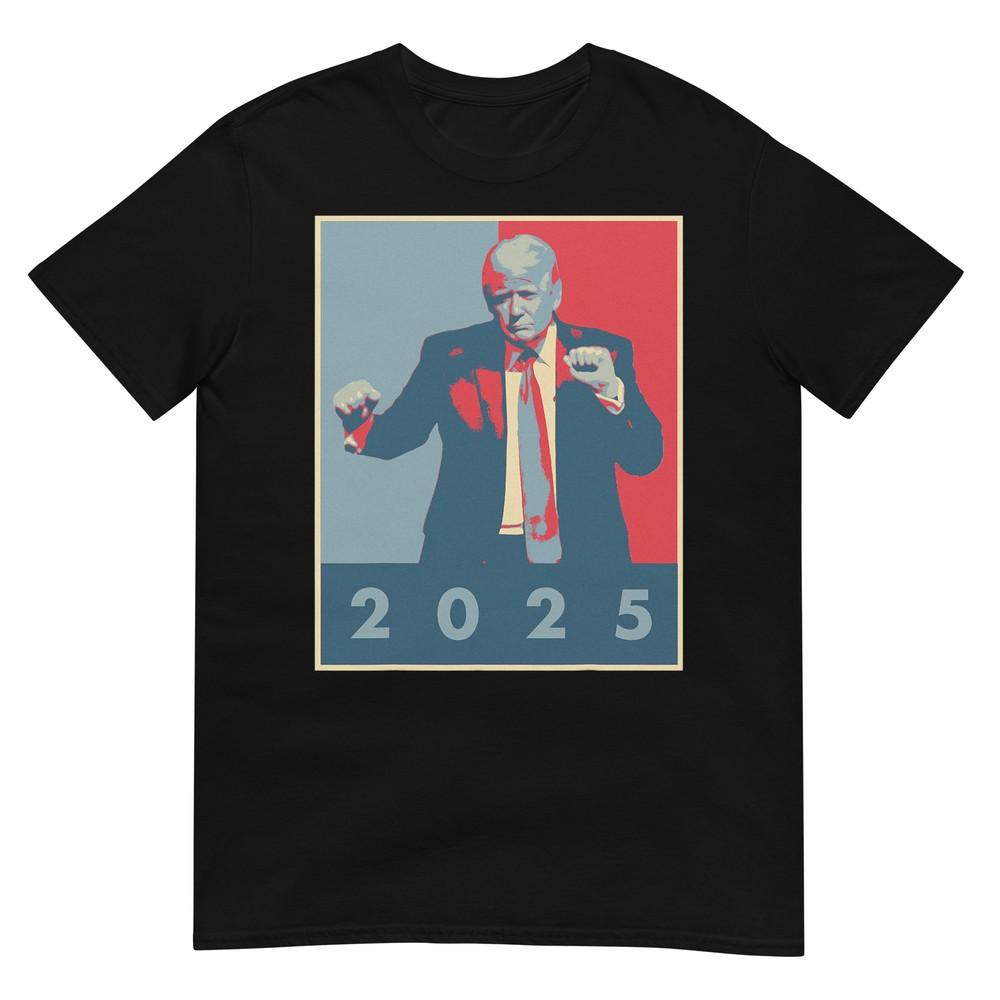 

Trump 2025 Pop Art Efect T-Shirt - Trump Dance - Happy New Year T-shirt L