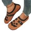 Autumn new women's shoes Halloween pumpkin casual cloth shoes lightweight breathable versatile single shoes wholesale