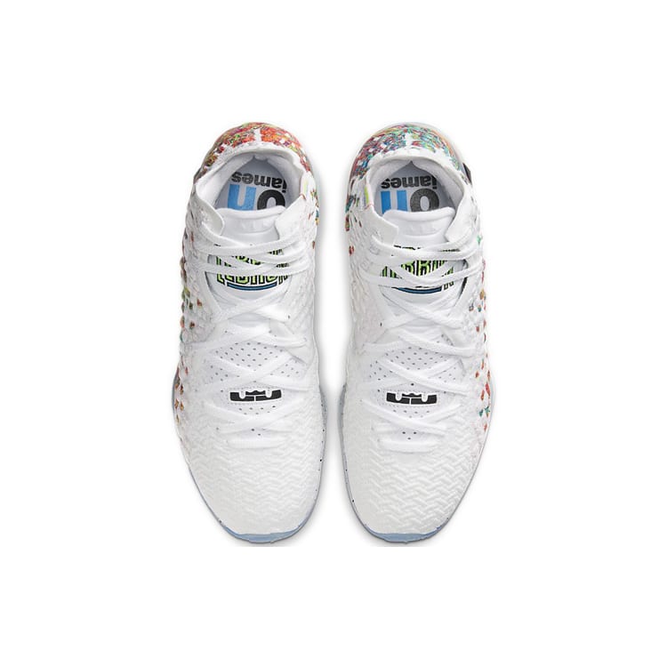Nike LeBron 17 EP Blanco Negro BQ3178-100