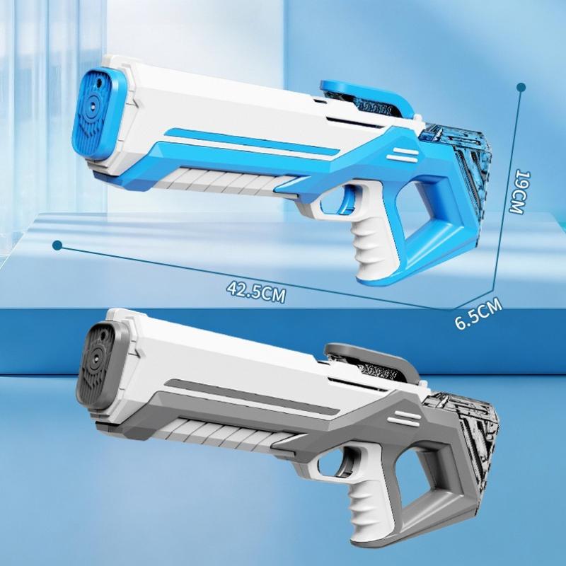 Automatic Absorption High-Pressure Water Gun Electric Generator Motor Watergun Outdoor Beach Toy Summer Kids Water Battle Game
