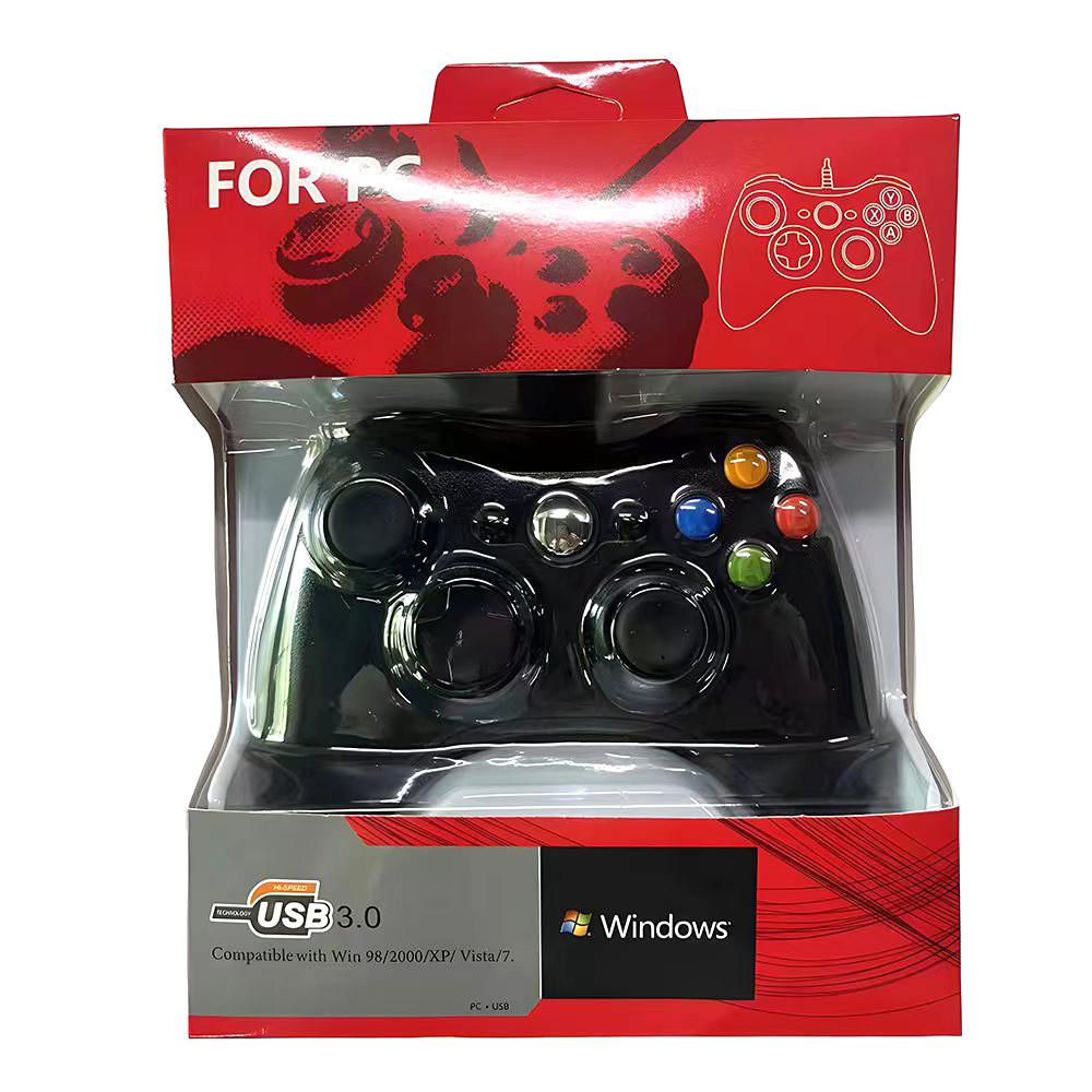 Factory Wholesale Xbox360 Controller For Pc Tv Box Gamepad With Vibration Feature For Steam And Android Tv
