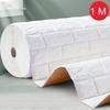Foam Wall Sticker Self-Adhesive Brick Wallpaper DIY Wallpaper Roll  Background Wall