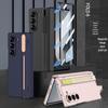 Samsung Z Fold6 Magnetic Foldable Phone Case with Gear Shifting Hinge and Integrated Pen Slot