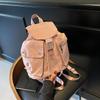 Women's Lightweight Nylon Candy Color Backpack Fashion Large Capacity Summer Travel Shoulder Bag Student Schoolbag For Outdoor Daily Use CLE