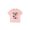 Summer New Niche Cartoon Fun Kitten Printing Design Sense Short Sleeve T-Shirt Women's Casual Loose Versatile Top