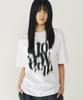 SLOWACID Blurry Logo Short Sleeve T-Shirt [White]