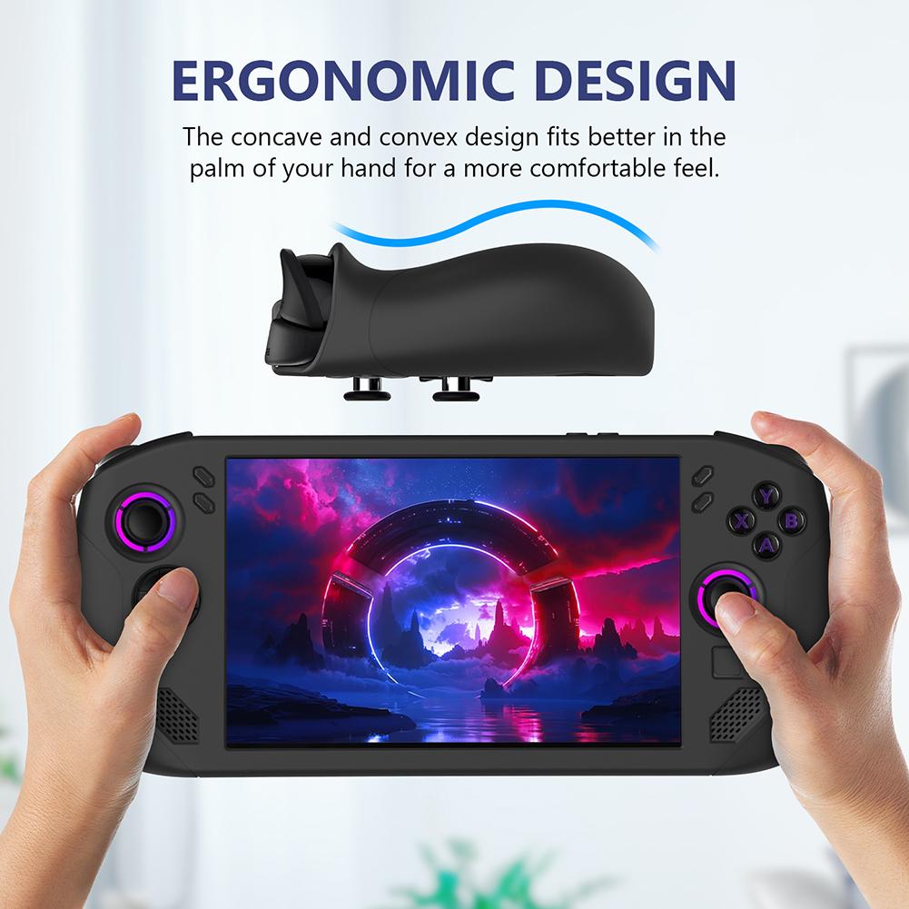Protective Cover Shockproof Handheld Game Console Cover Anti-Drop Protective Case for Legion Go S Gaming Console