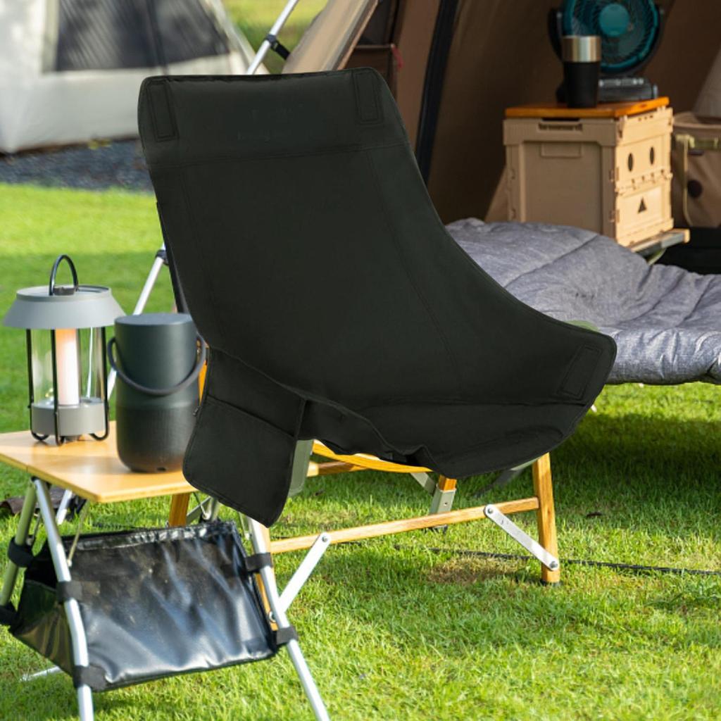 Kamp Sandalyesi Kılıfı Ay Koltuk Aşınmaya Dayanıklı Oxford Kumaş Ev İçin Yedek Kumaş